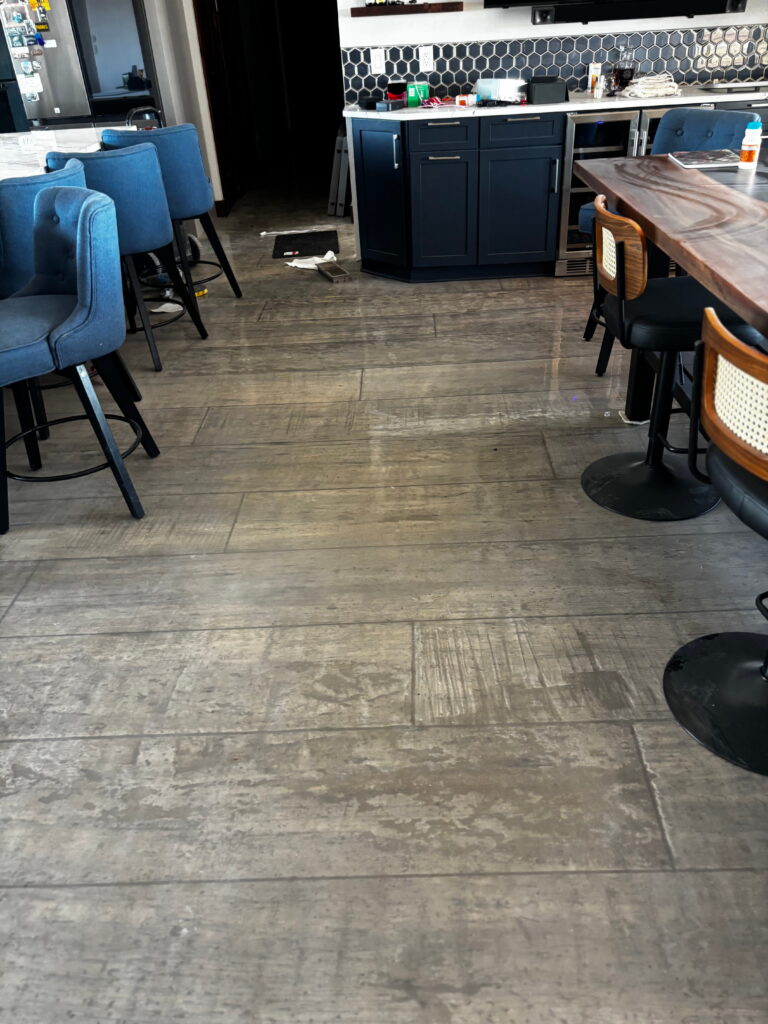 Concrete overlay project in Boerne, TX