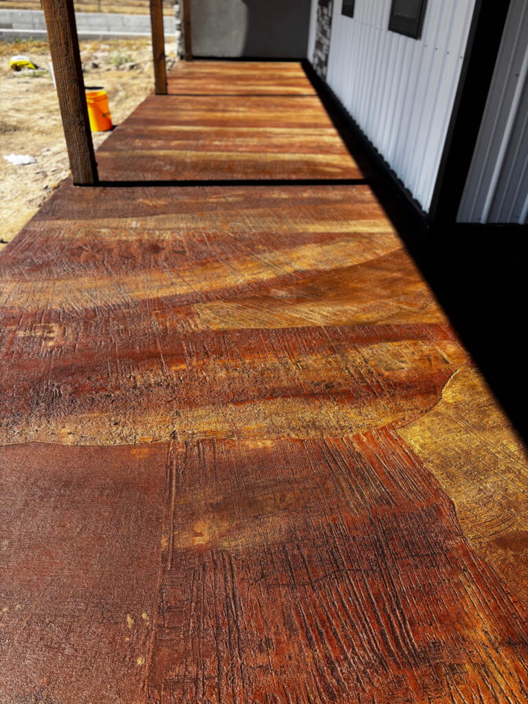 Wood-look basement flooring in San Antonio, TX