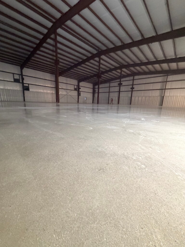 Concrete polishing project in Cibolo, TX
