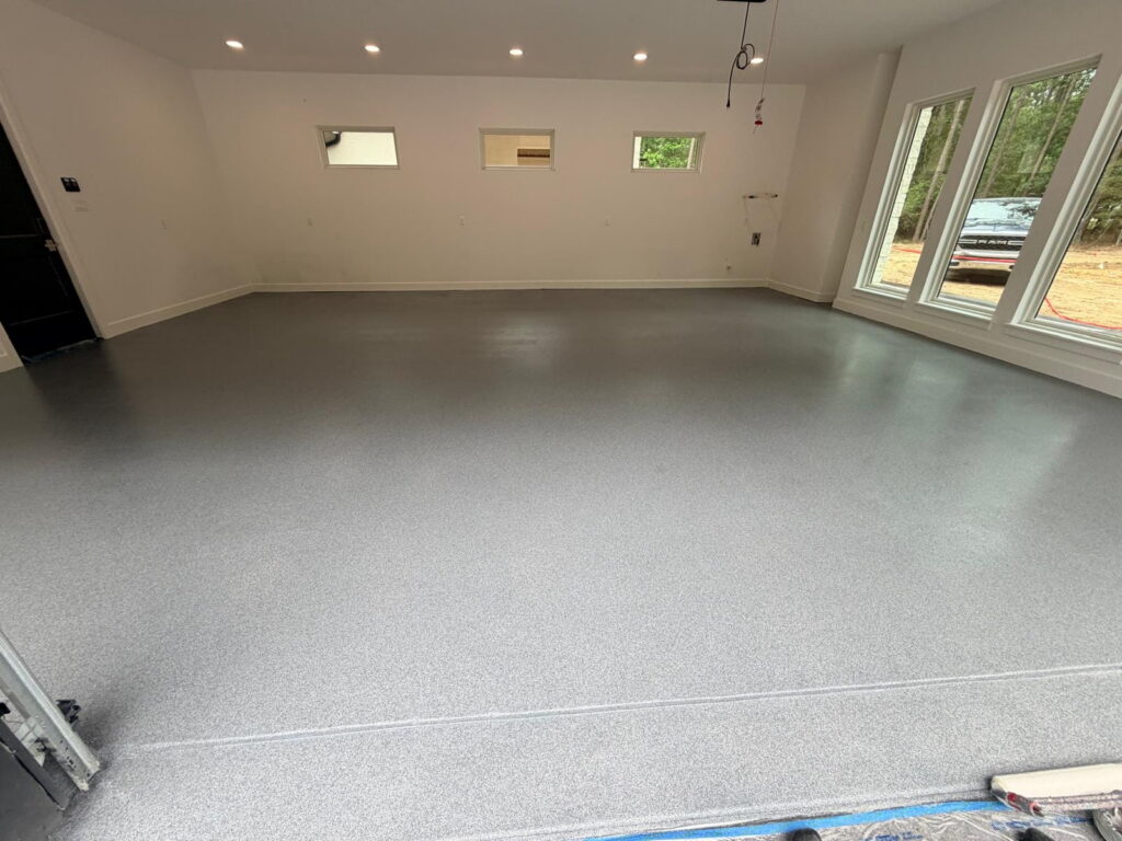 Quartz flooring system in Cibolo, TX
