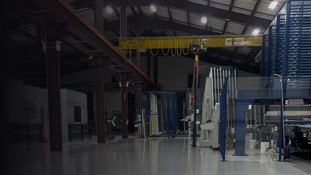 Industrial facility polished concrete flooring project in San Antonio, TX