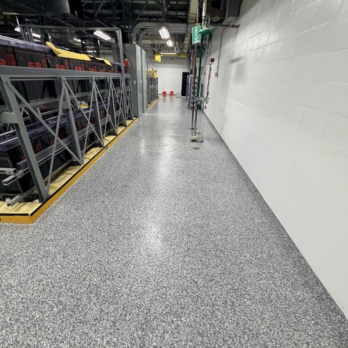 Industrial facility concrete flooring project in San Antonio, TX