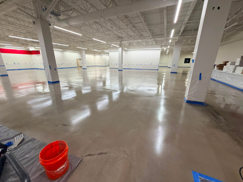 26,000 Sq. Ft. Commercial Concrete Sealing Project in Laredo, TX
