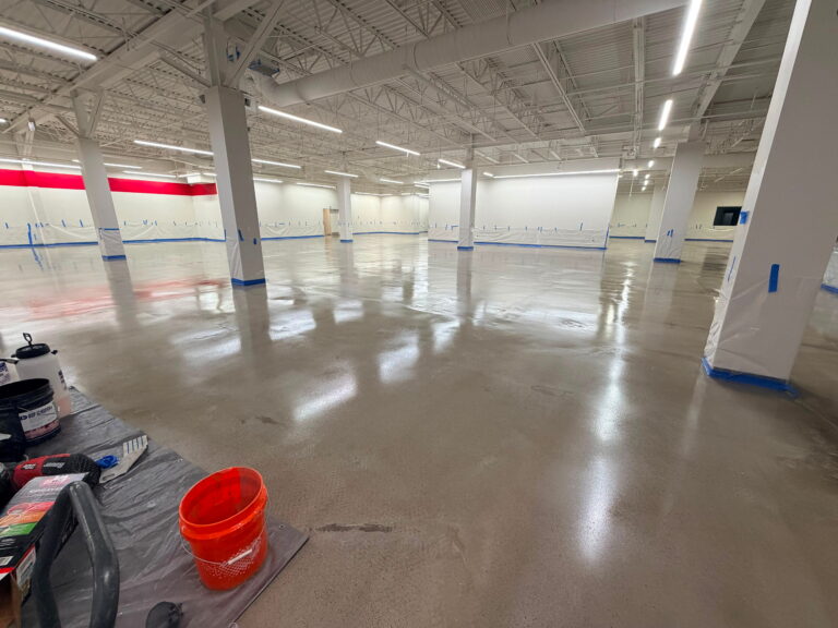 26,000 Sq. Ft. Commercial Concrete Sealing Project in Laredo, TX Industrial Flooring